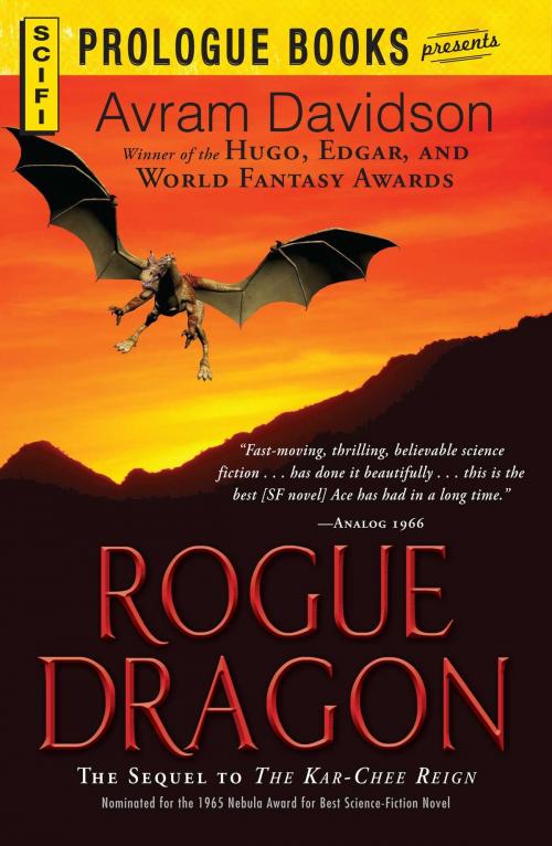 Cover of the book Rogue Dragon by Avram Davidson, Adams Media