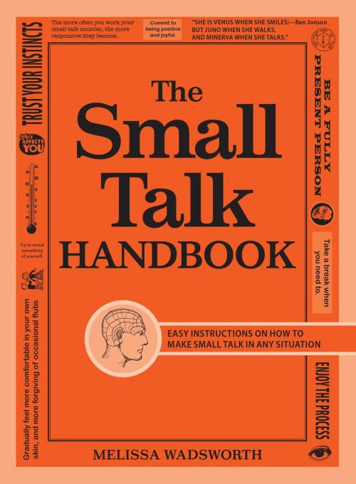 Cover of the book The Small Talk Handbook by Melissa Wadsworth, Adams Media