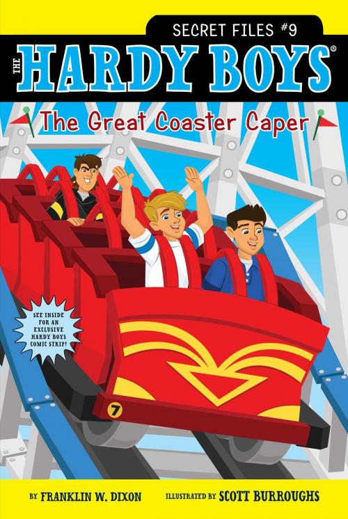 Cover of the book The Great Coaster Caper by Franklin W. Dixon, Aladdin