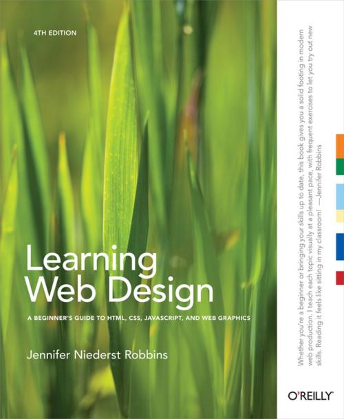 Cover of the book Learning Web Design by Jennifer Niederst Robbins, O'Reilly Media