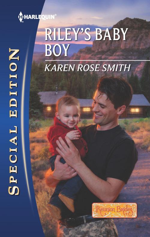 Cover of the book Riley's Baby Boy by Karen Rose Smith, Harlequin