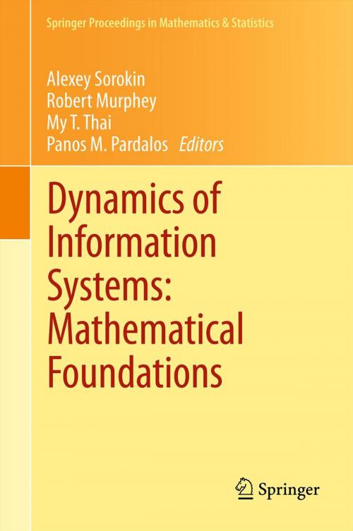 Cover of the book Dynamics of Information Systems: Mathematical Foundations by , Springer New York