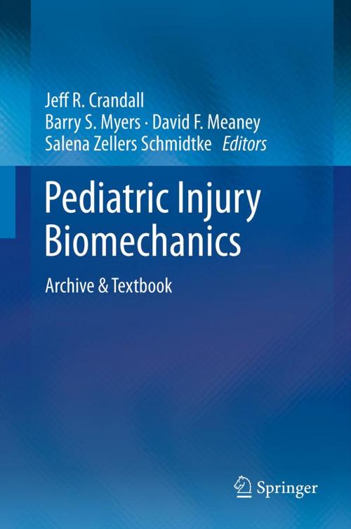 Cover of the book Pediatric Injury Biomechanics by , Springer New York