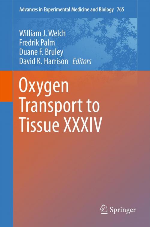 Cover of the book Oxygen Transport to Tissue XXXIV by , Springer New York