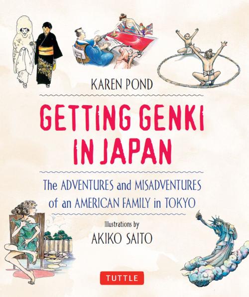 Cover of the book Getting Genki In Japan by Karen Pond, Tuttle Publishing