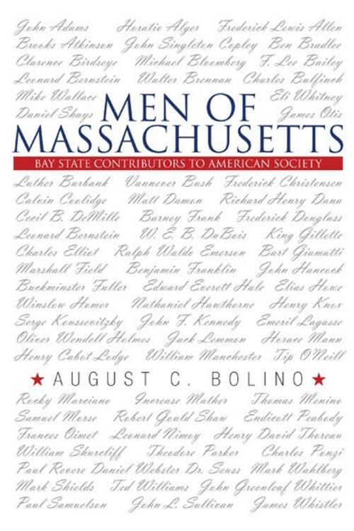 Cover of the book Men of Massachusetts by August C. Bolino, iUniverse