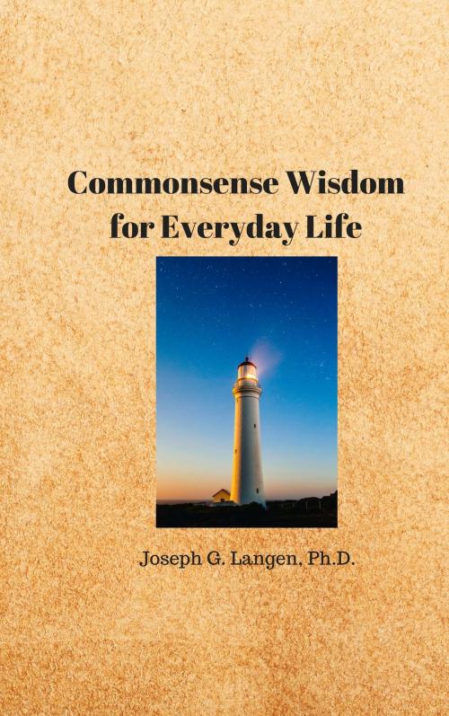 Cover of the book Commonsense Wisdom for Everyday Life by Joseph Langen, Joseph Langen
