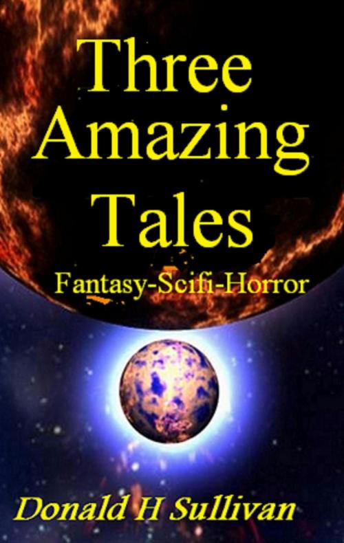 Cover of the book Three Amazing Tales by Donald H Sullivan, Donald H Sullivan