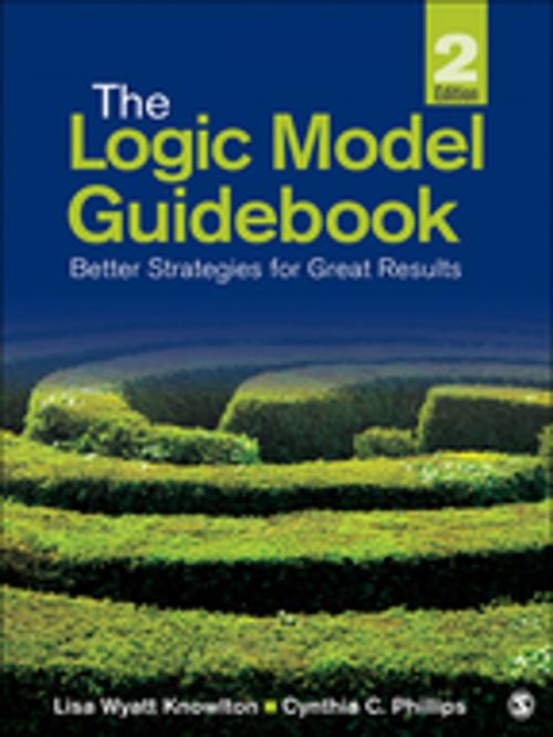 Cover of the book The Logic Model Guidebook by Cynthia C. Phillips, Dr. Lisa Wyatt Knowlton, SAGE Publications