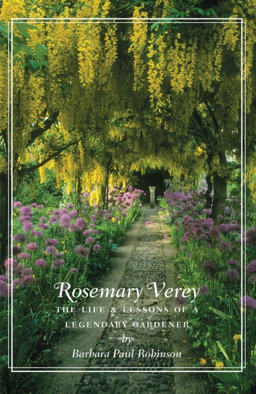Cover of the book Rosemary Verey by Barbara Paul Robinson, David R. Godine, Publisher