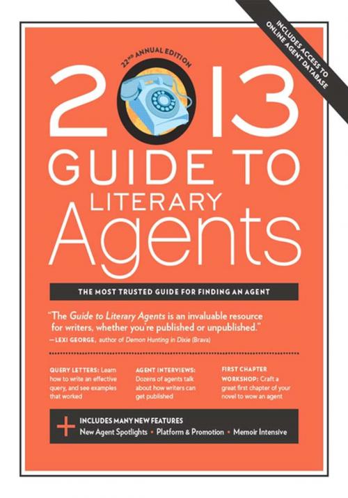 Cover of the book 2013 Guide to Literary Agents by , F+W Media