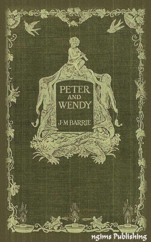 Cover of the book Peter Pan (Illustrated + FREE audiobook link + Active TOC) by J. M. Barrie, ngims Publishing