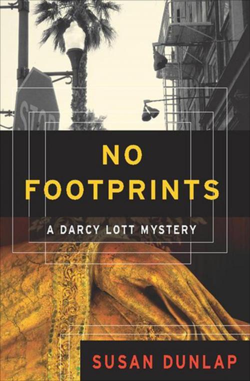 Cover of the book No Footprints by Susan Dunlap, Counterpoint Press