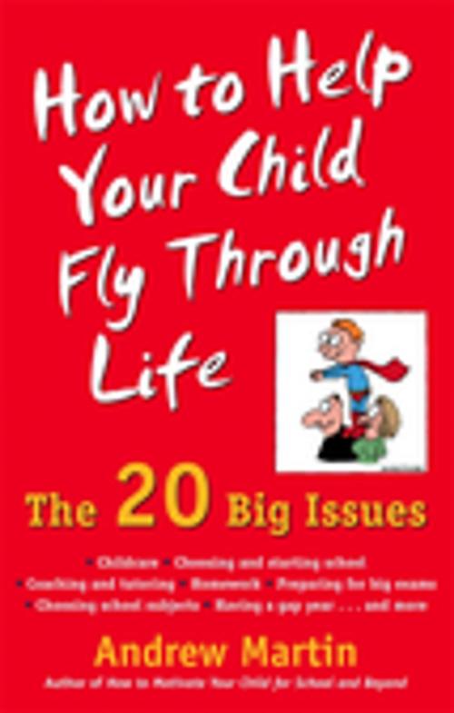 Cover of the book How To Help Your Child Fly Through Life by Andrew Martin, Penguin Random House Australia