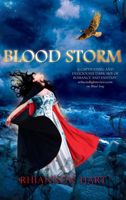 Cover of the book Blood Storm by Rhiannon Hart, Random House Australia