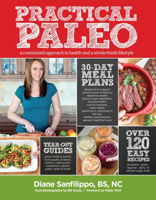 Cover of the book Practical Paleo: A Customized Approach to Health and a Whole-Foods Lifestyle by Diane Sanfilippo, Victory Belt Publishing
