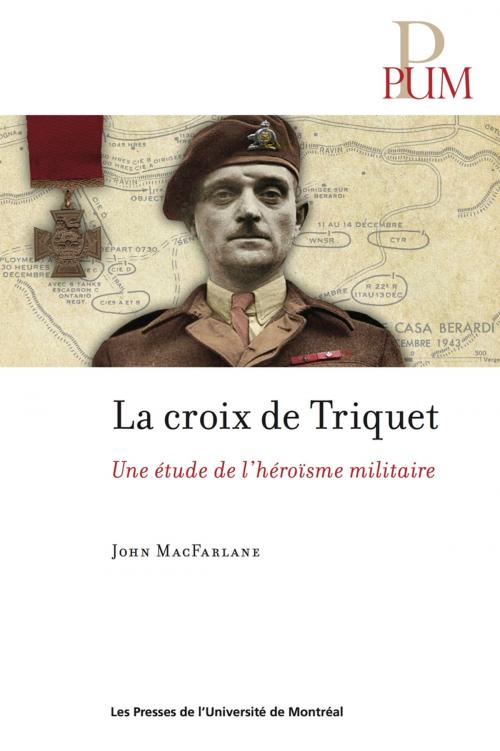Cover of the book La croix de Triquet by John MacFarlane, Les Presses de l'Université de Montréal