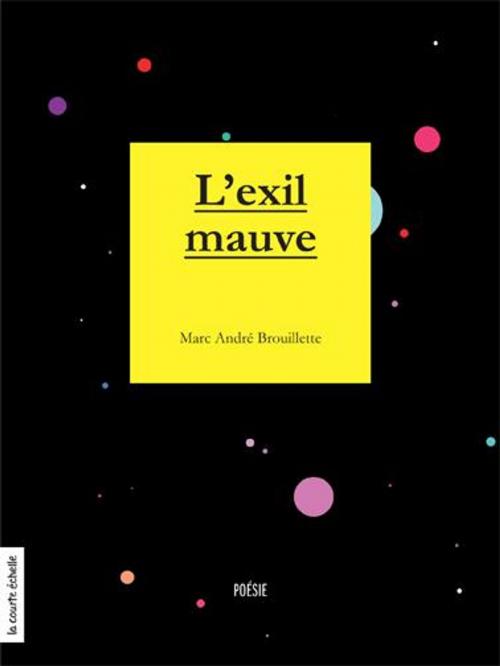 Cover of the book L’exil mauve by Marc André Brouillette, La courte échelle
