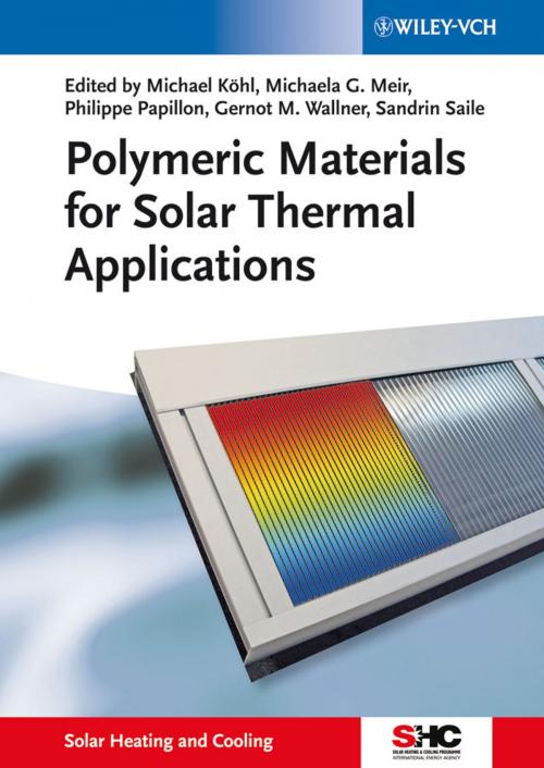 Cover of the book Polymeric Materials for Solar Thermal Applications by , Wiley