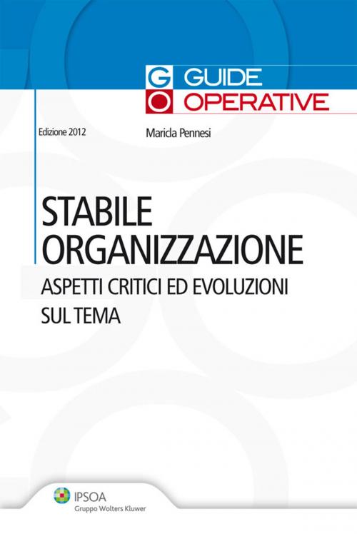 Cover of the book Stabile organizzazione by Maricla Pennesi, Ipsoa