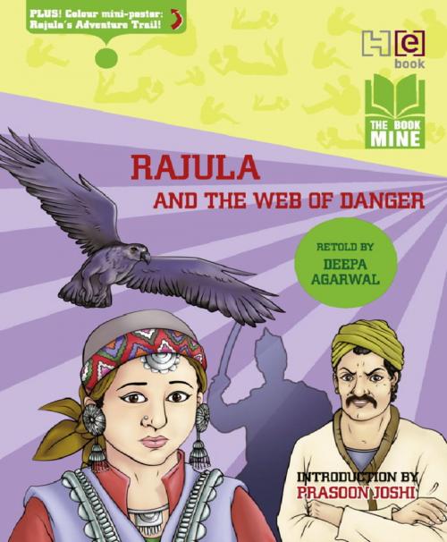 Cover of the book Rajula and the Web of Danger by Deepa Agarwal, Hachette India