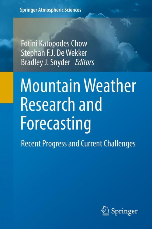 Cover of the book Mountain Weather Research and Forecasting by , Springer Netherlands