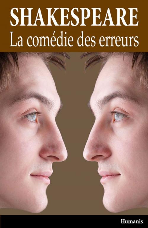 Cover of the book La comédie des erreurs by William Shakespeare, Editions Humanis