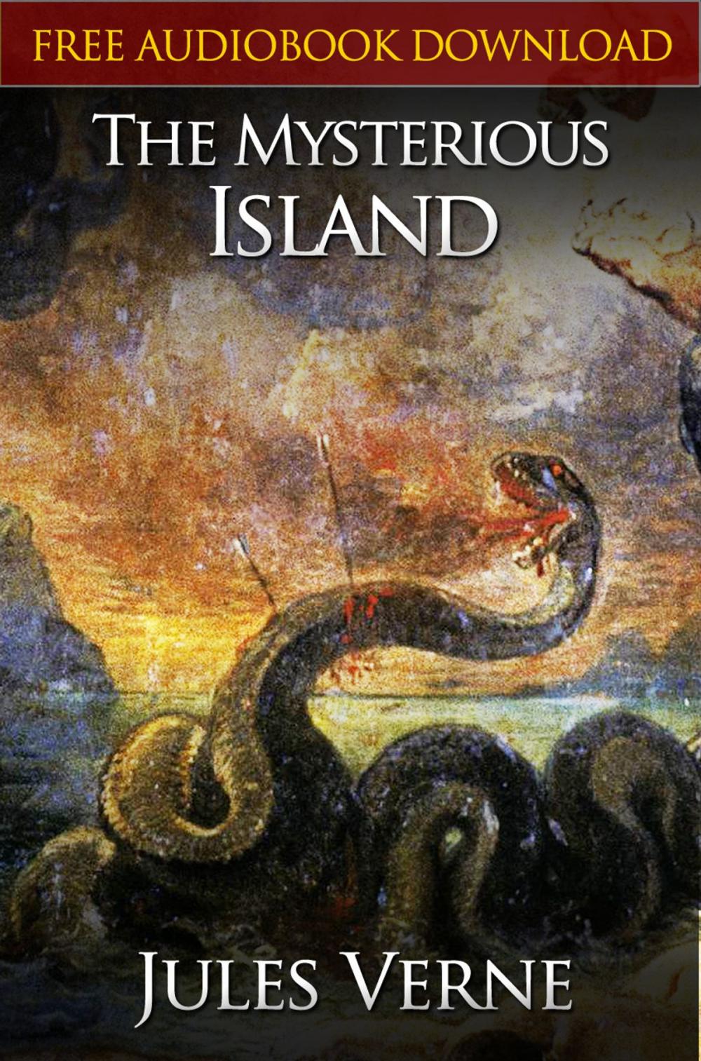 Big bigCover of THE MYSTERIOUS ISLAND Classic Novels: New Illustrated [Free Audiobook Links]