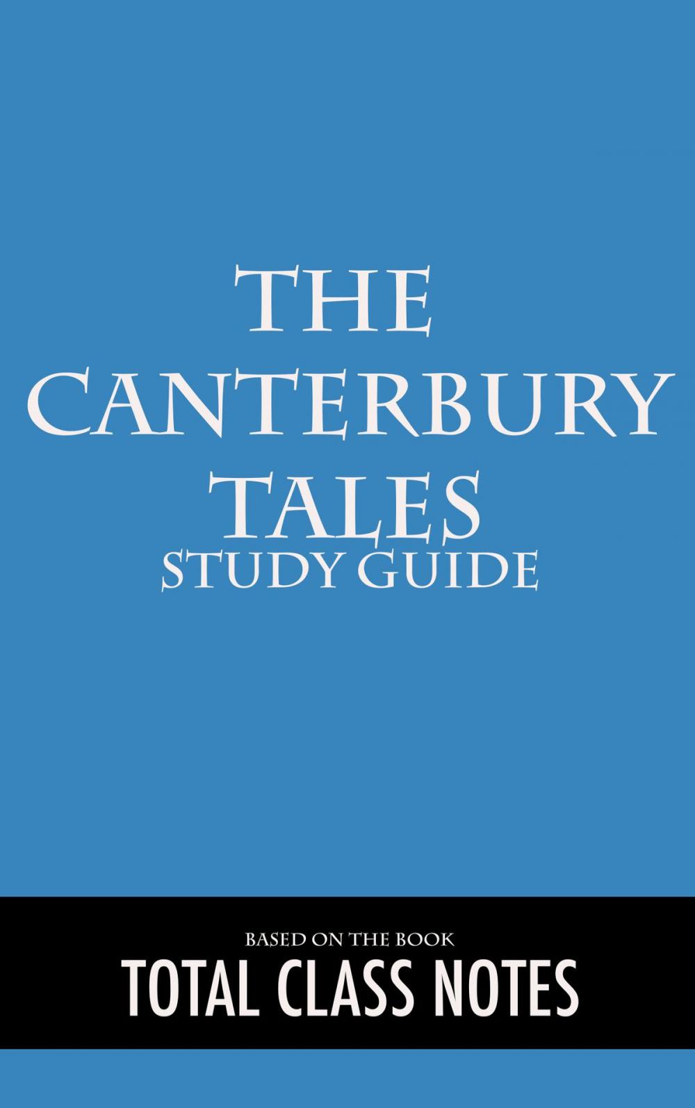 Big bigCover of The Canterbury Tales: Study Guide
