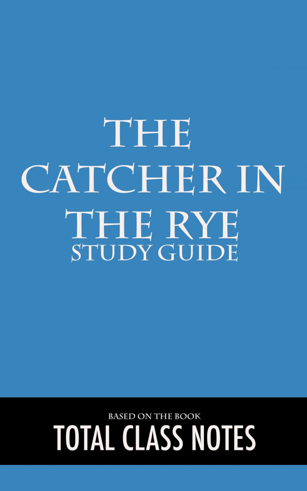 Big bigCover of The Catcher in the Rye: Study Guide