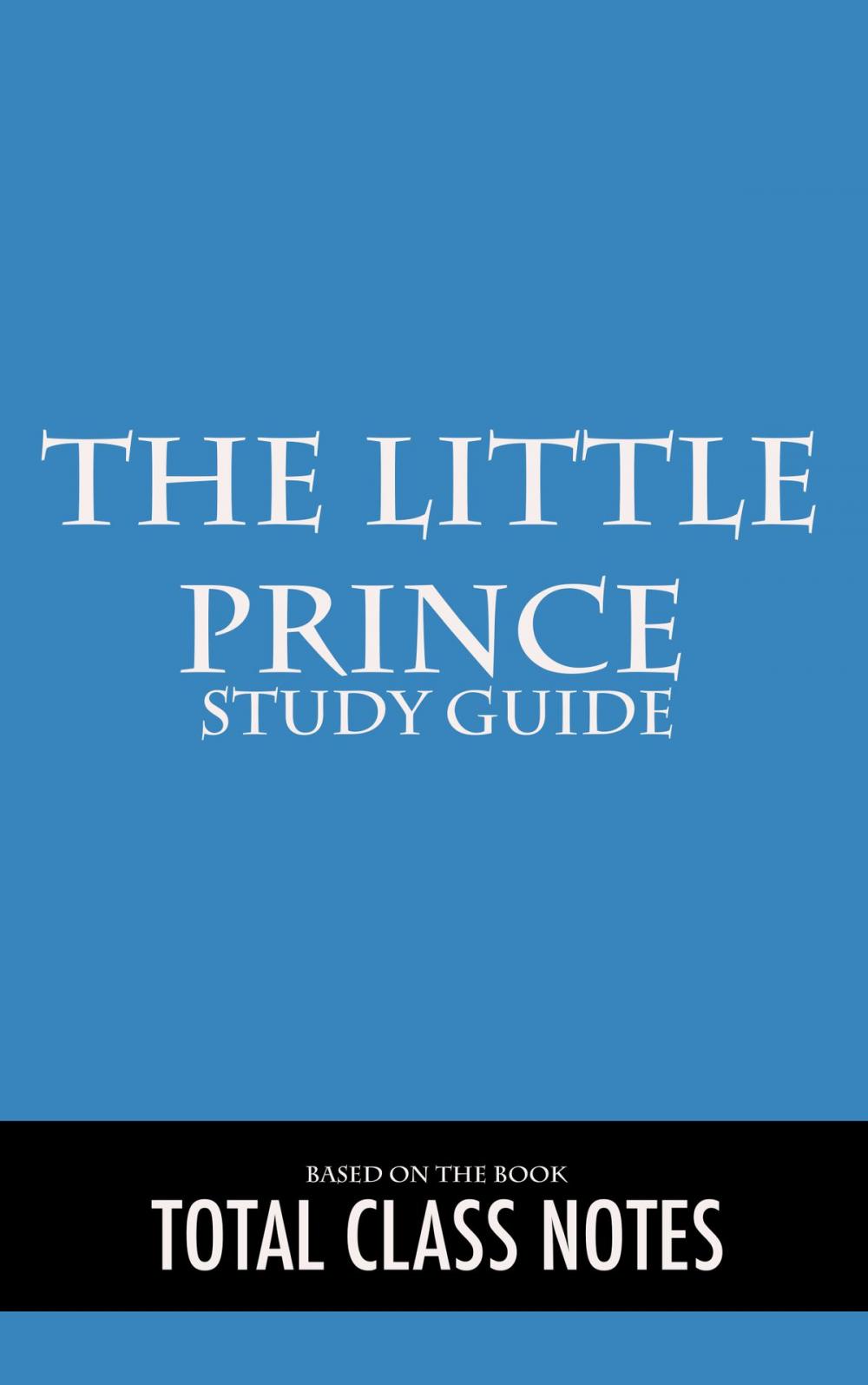 Big bigCover of The Little Prince: Study Guide