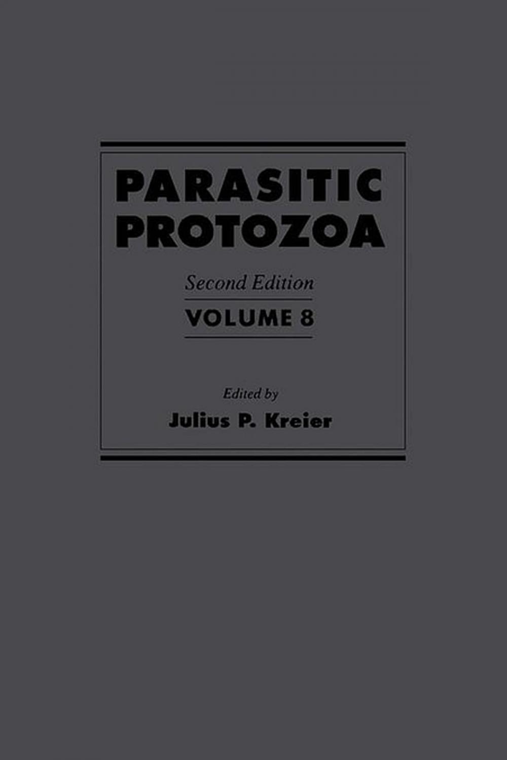 Big bigCover of Parasitic Protozoa