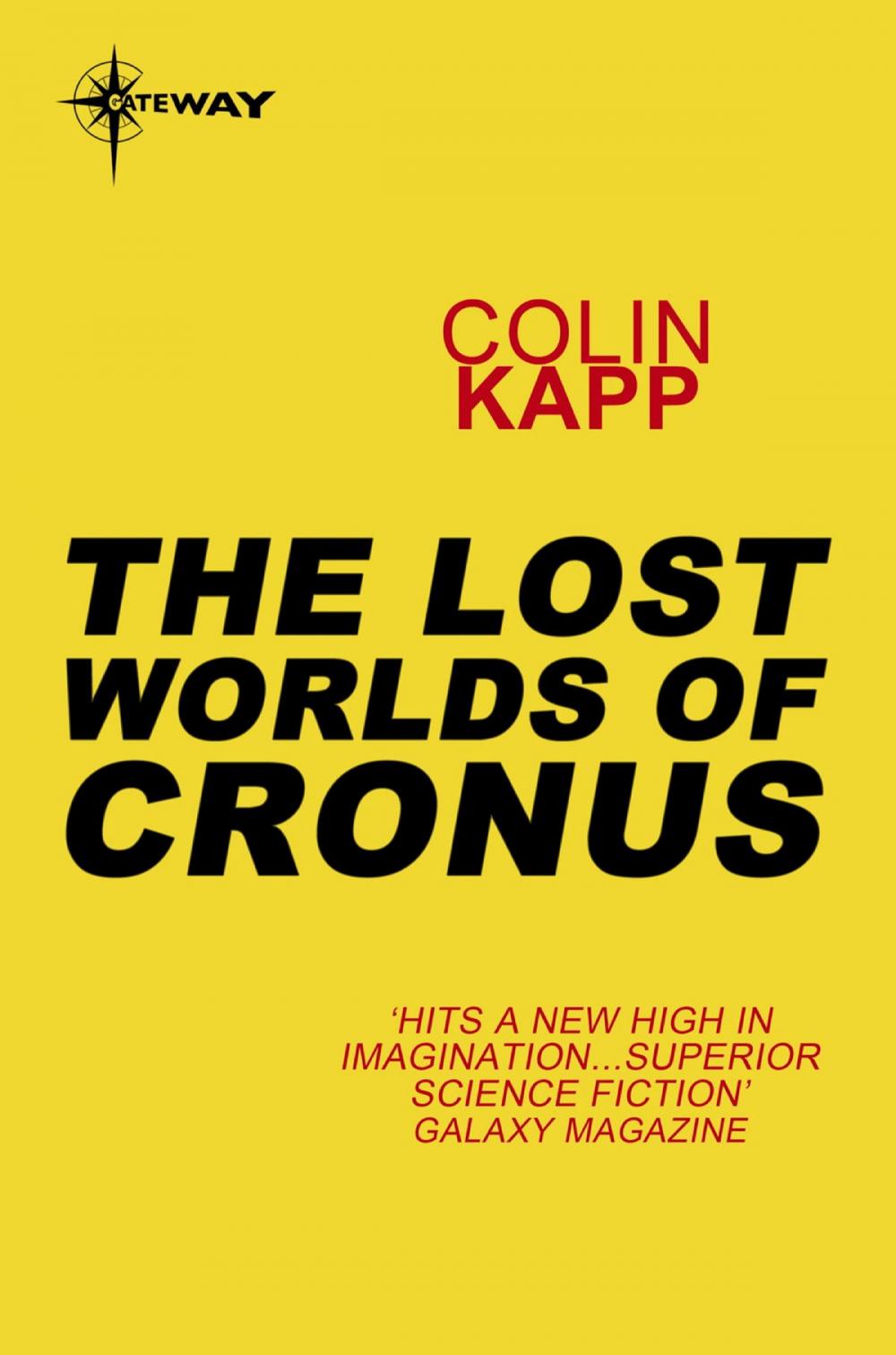 Big bigCover of The Lost Worlds of Cronus