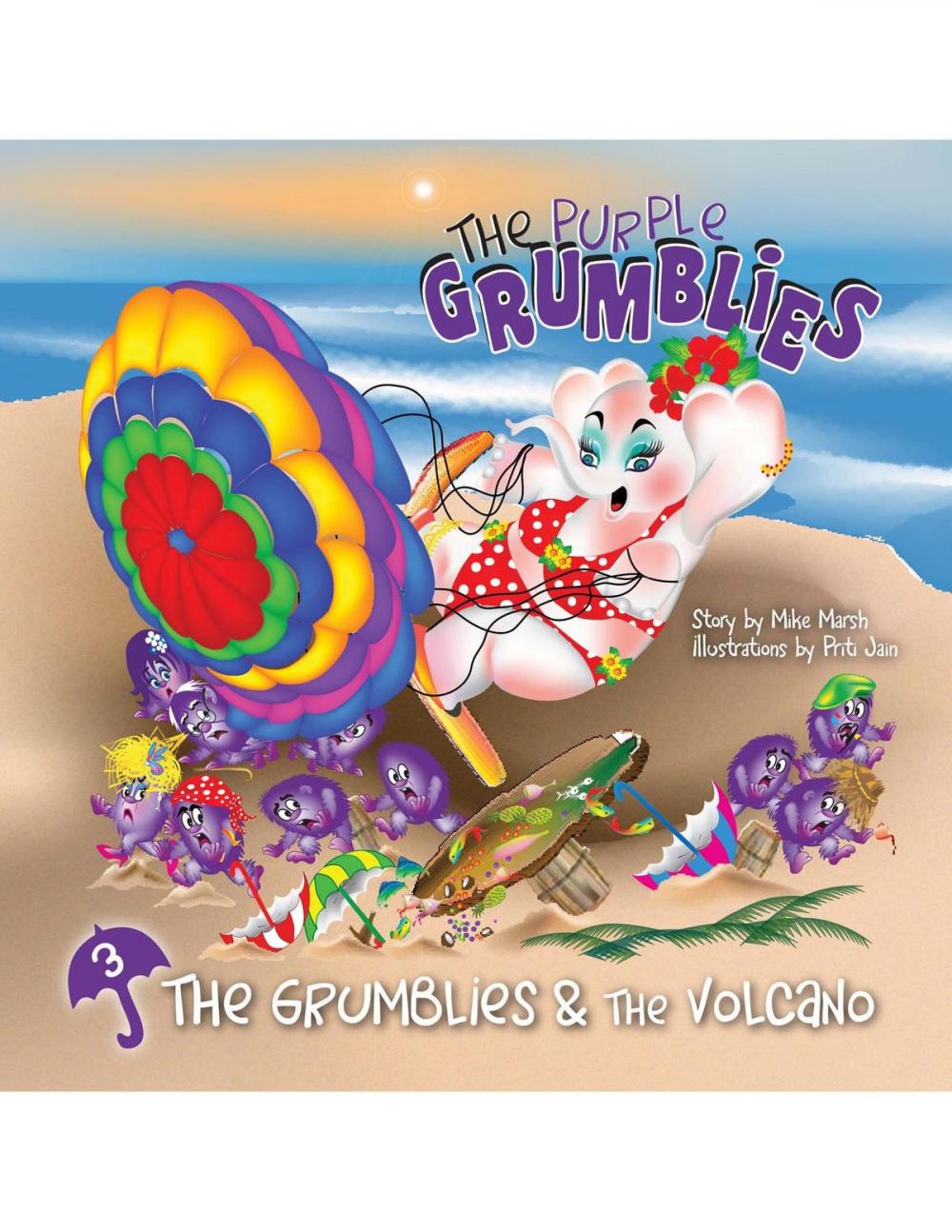 Big bigCover of The Grumblies and the Volcano