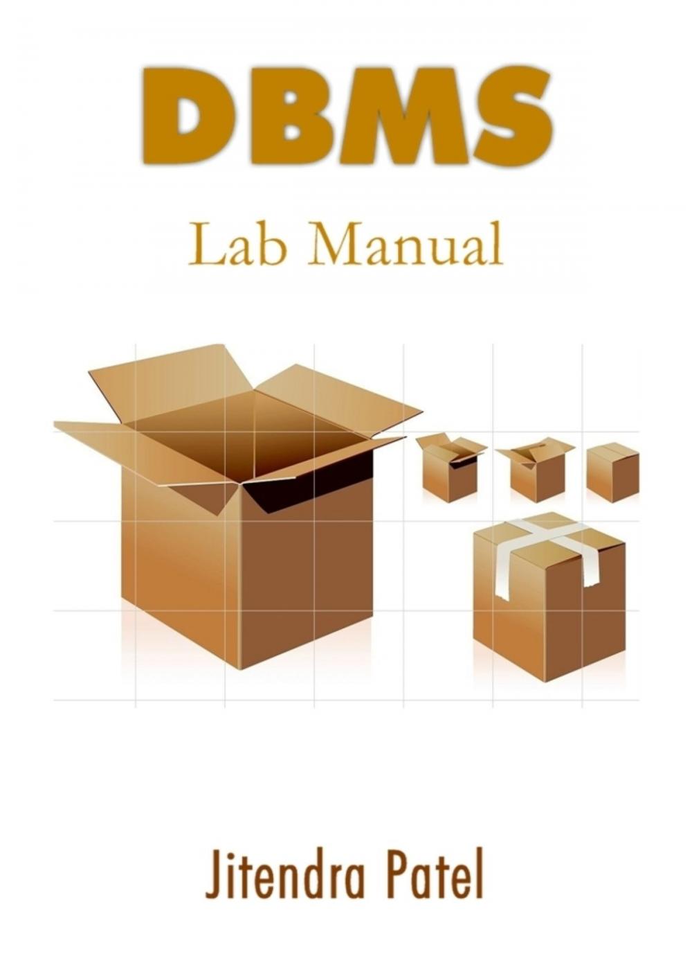 Big bigCover of DBMS Lab Manual