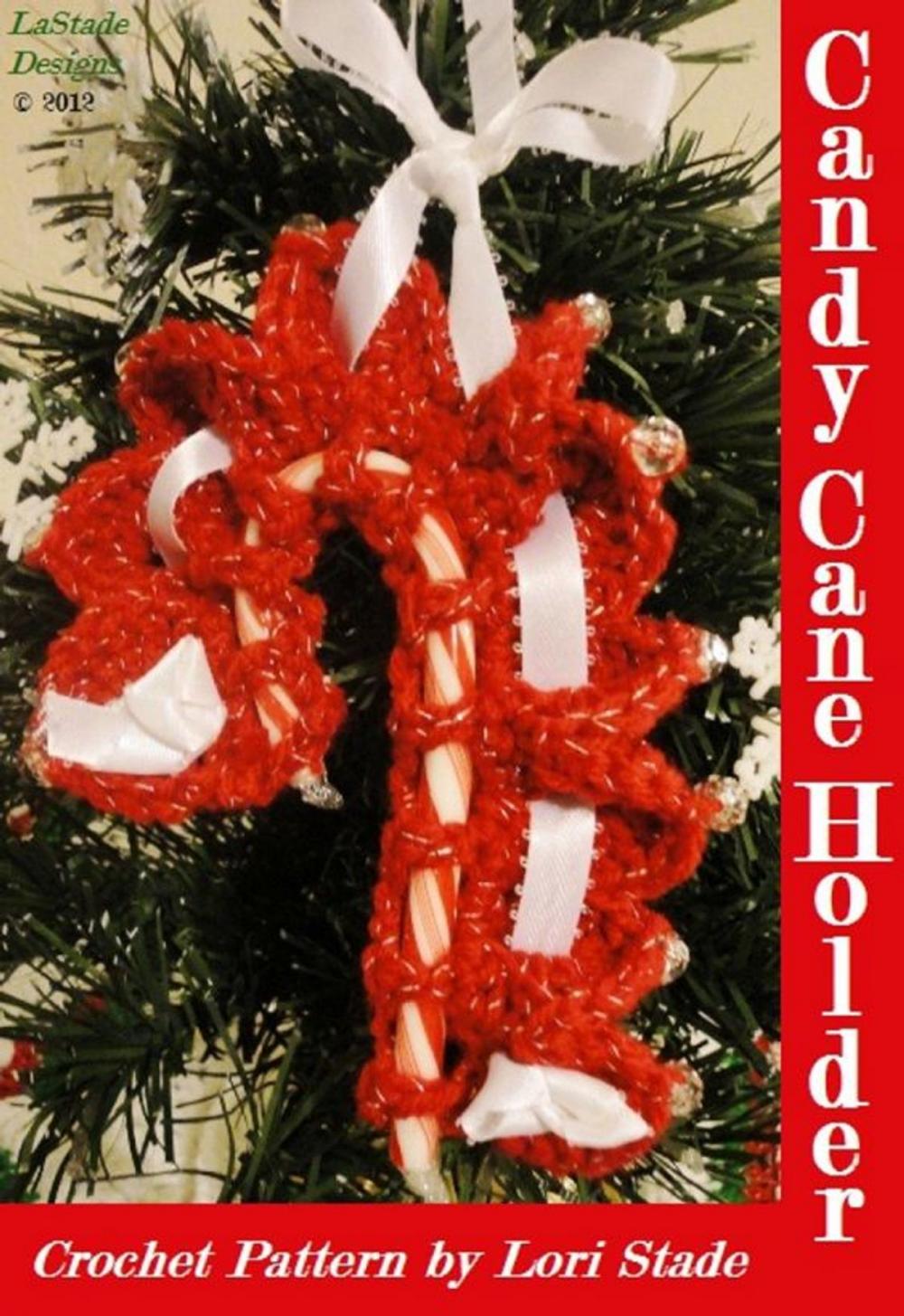 Big bigCover of Candy Cane Holder Crochet Pattern