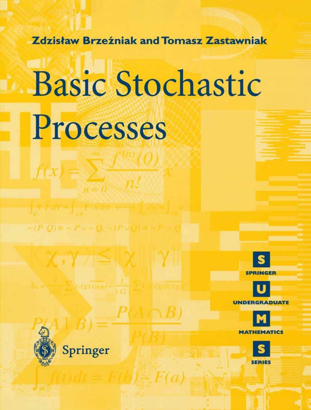 Big bigCover of Basic Stochastic Processes