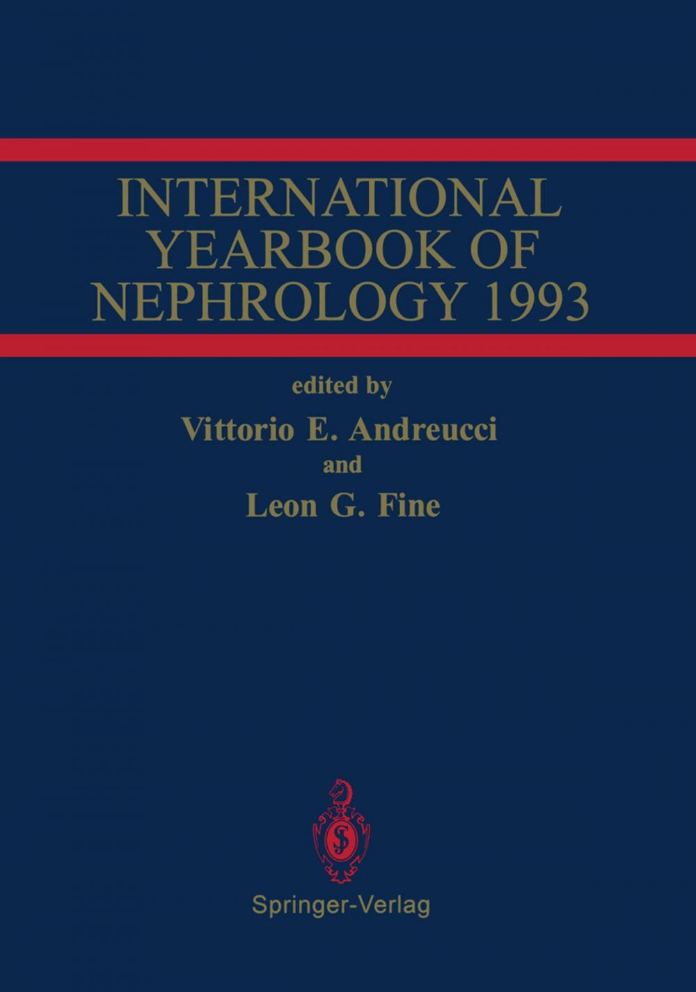 Big bigCover of International Yearbook of Nephrology 1993