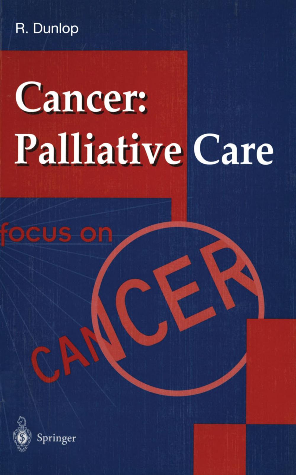 Big bigCover of Cancer: Palliative Care