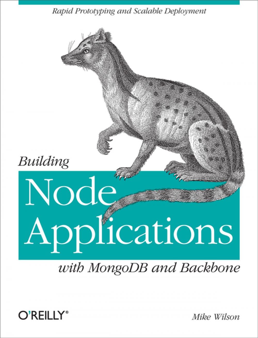 Big bigCover of Building Node Applications with MongoDB and Backbone