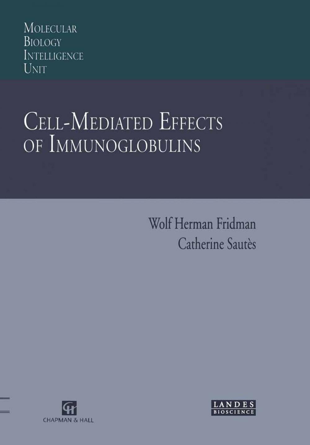 Big bigCover of Cell-Mediated Effects of Immunoglobulins