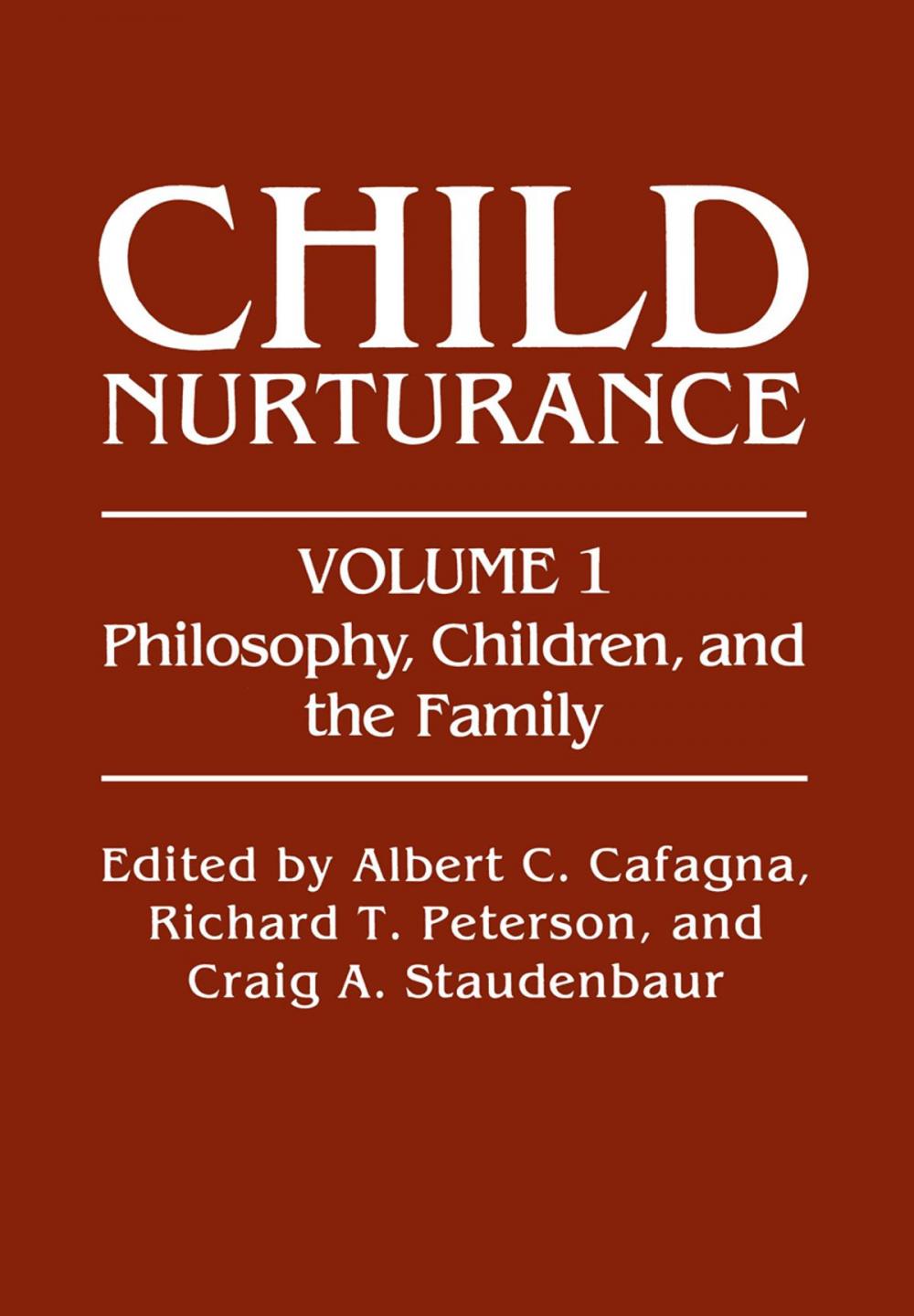 Big bigCover of Philosophy, Children, and the Family