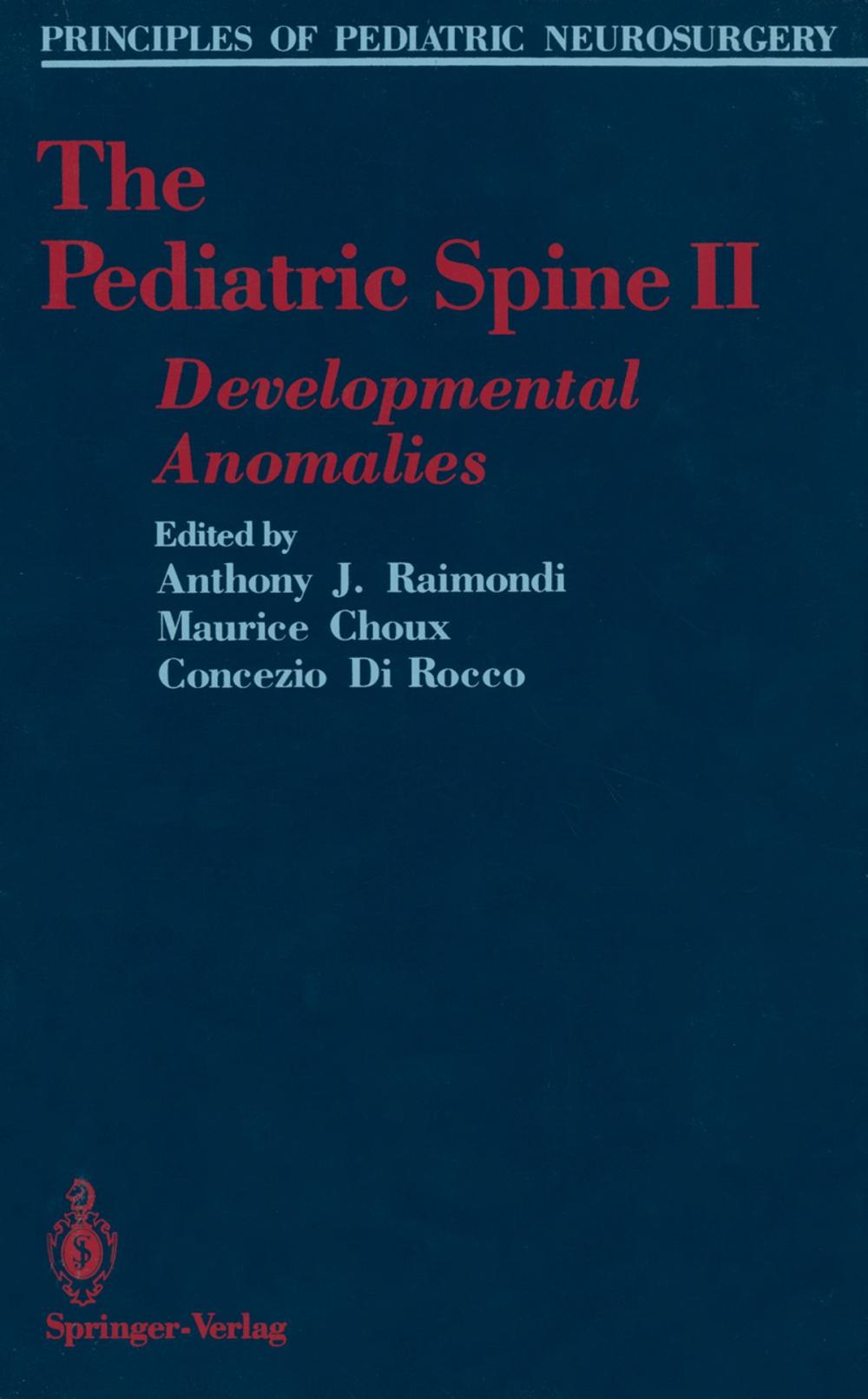 Big bigCover of The Pediatric Spine II