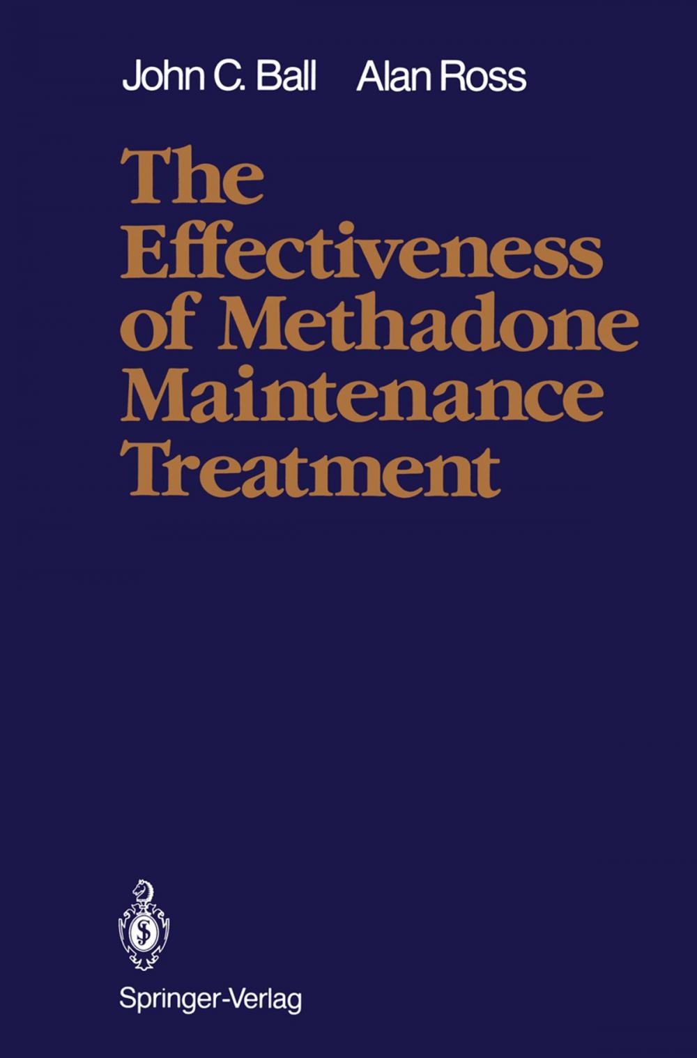 Big bigCover of The Effectiveness of Methadone Maintenance Treatment