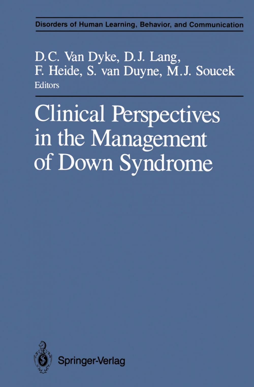 Big bigCover of Clinical Perspectives in the Management of Down Syndrome
