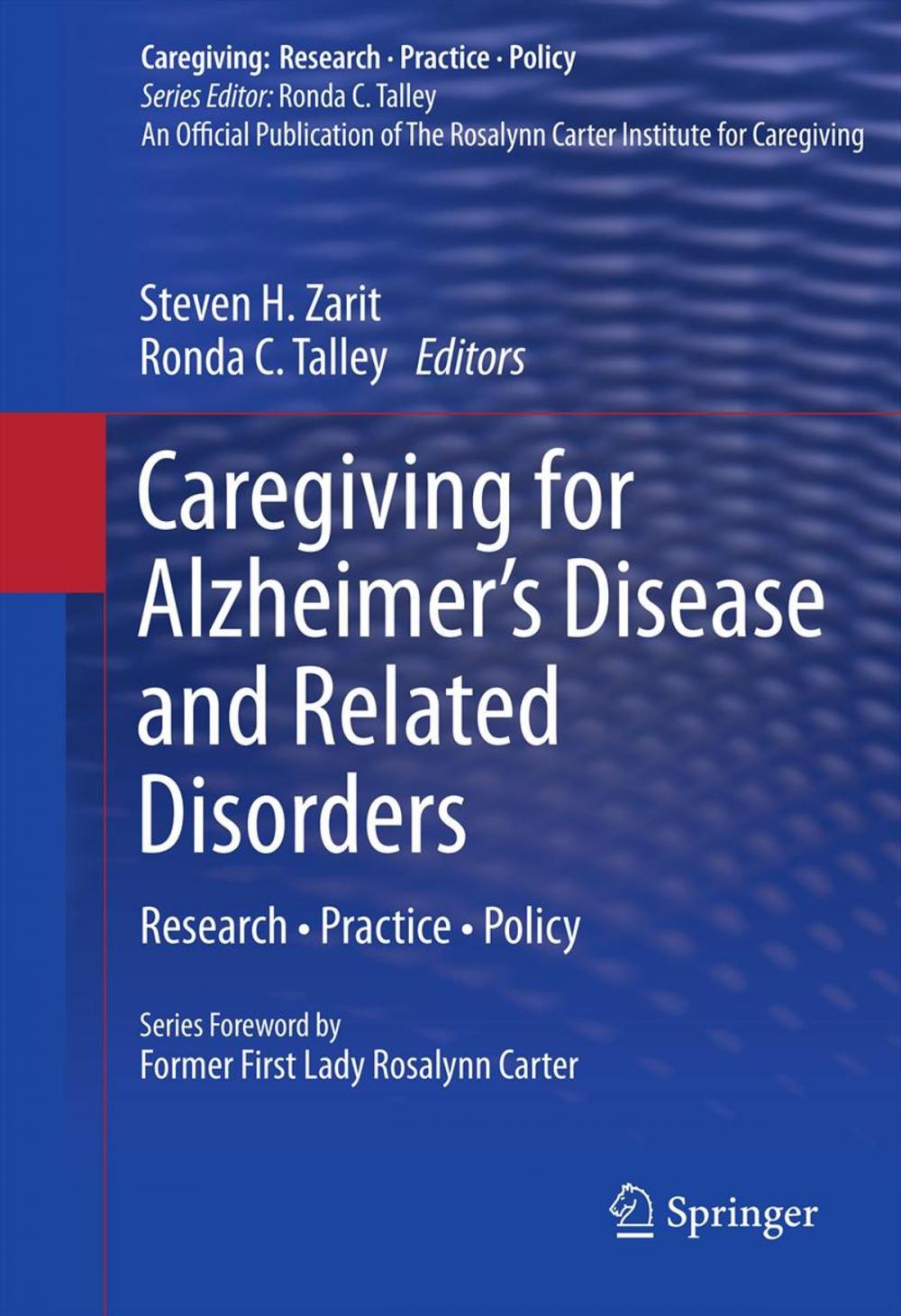 Big bigCover of Caregiving for Alzheimer’s Disease and Related Disorders