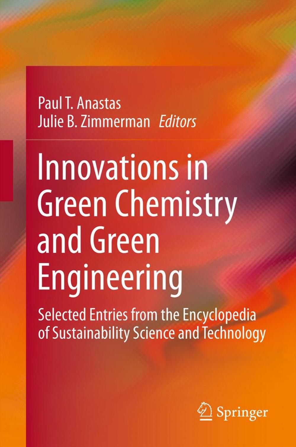 Big bigCover of Innovations in Green Chemistry and Green Engineering