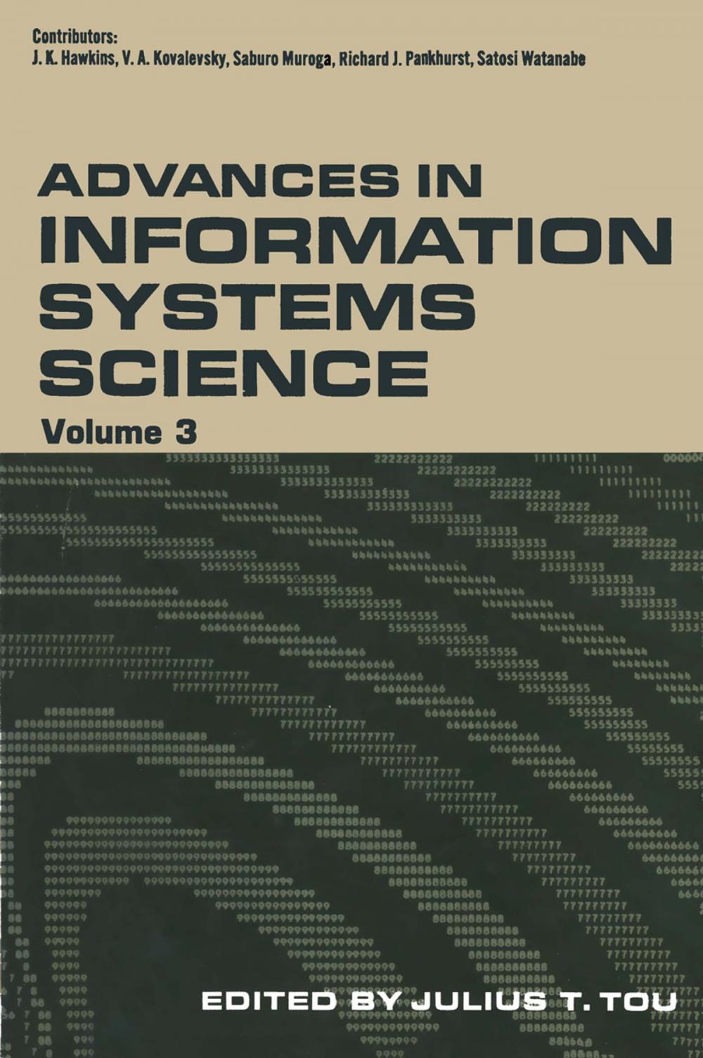 Big bigCover of Advances in Information Systems Science