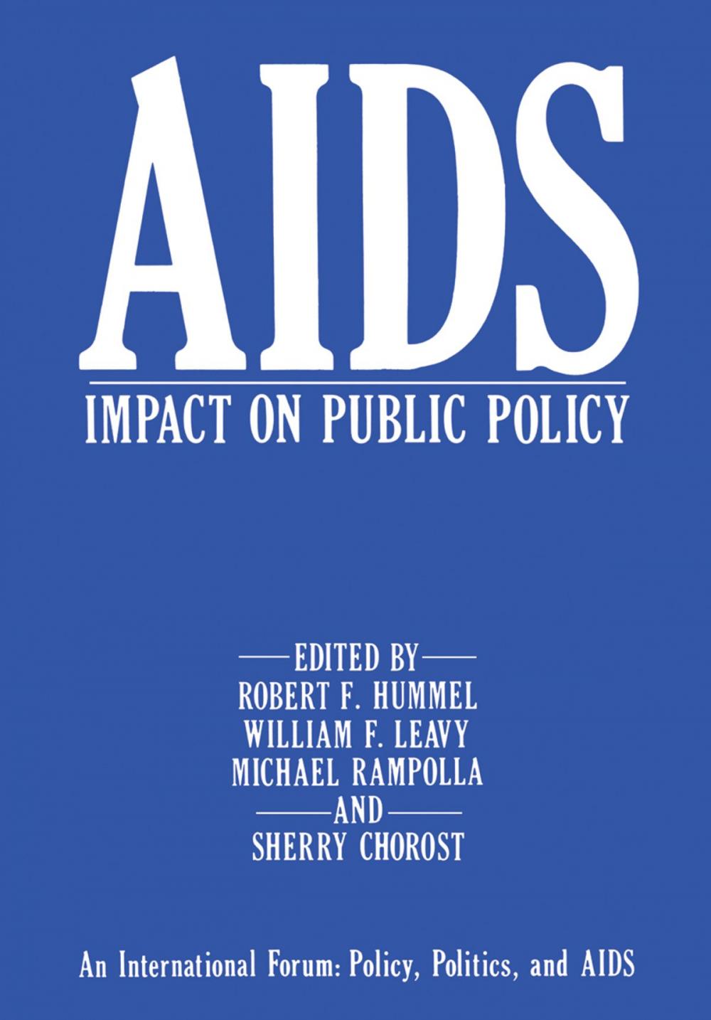 Big bigCover of AIDS Impact on Public Policy