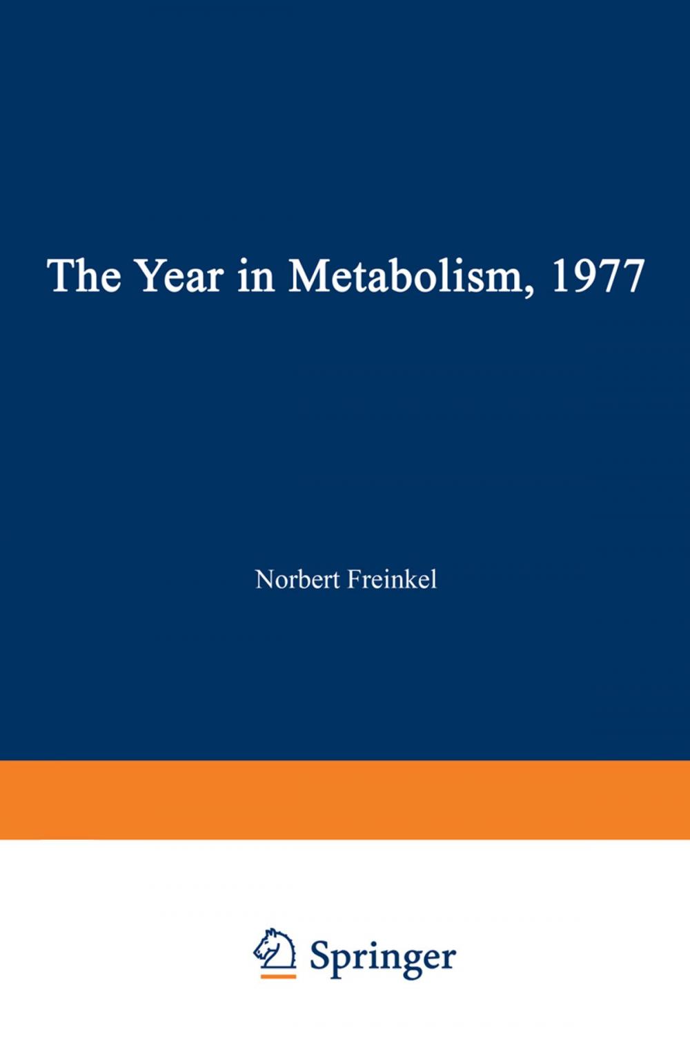 Big bigCover of The Year in Metabolism 1977